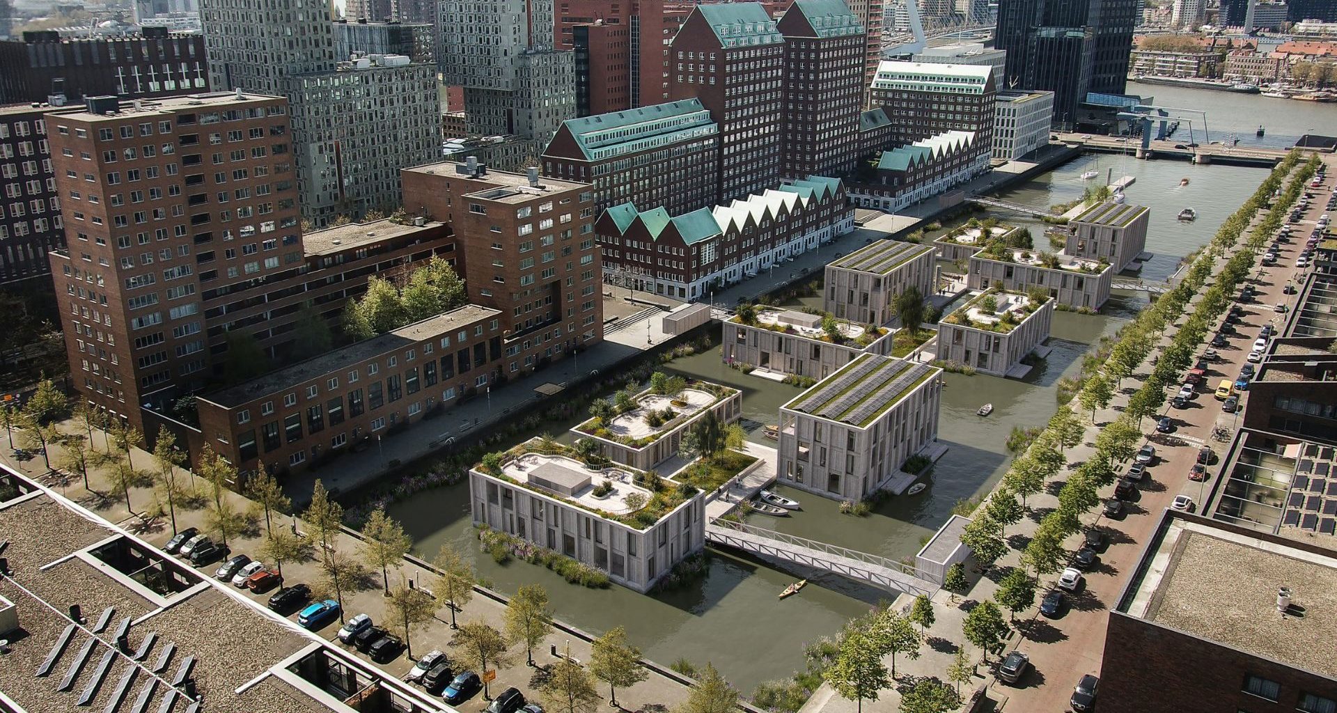 Rotterdam vai construir maior bairro flutuante da Europa em projeto inovador contra alagamentos