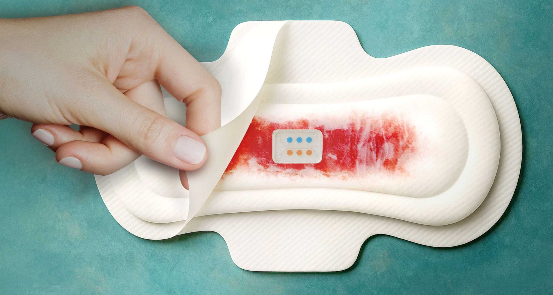 Absorvente suíço inovador transforma menstruação em exame de saúde instantâneo