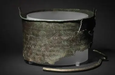 Balde antigo turco de 1.500 anos foi usado em cremação de povo anglo-saxão