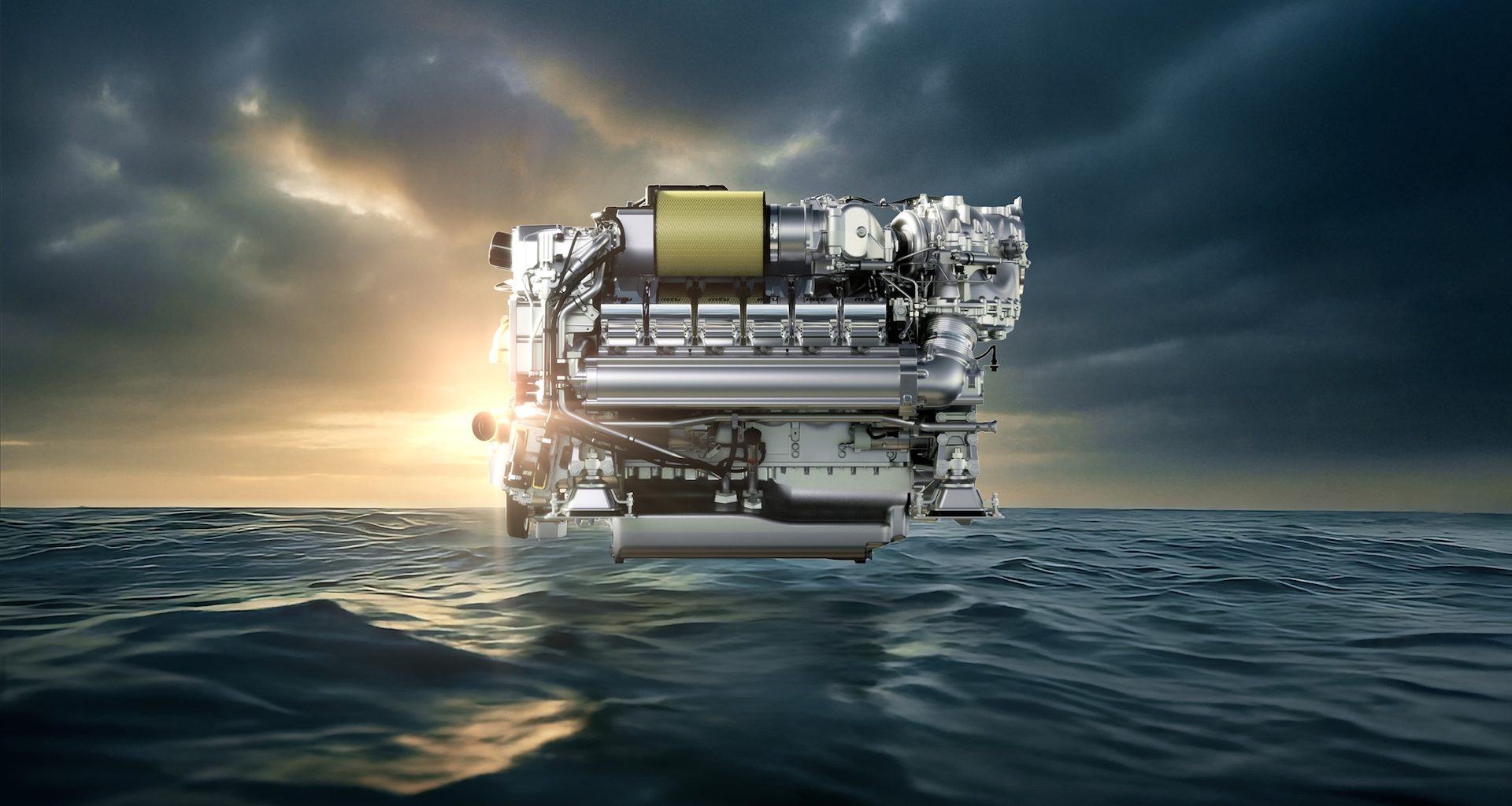 Novo motor V12 da Rolls-Royce vai equipar iates limpos e potentes