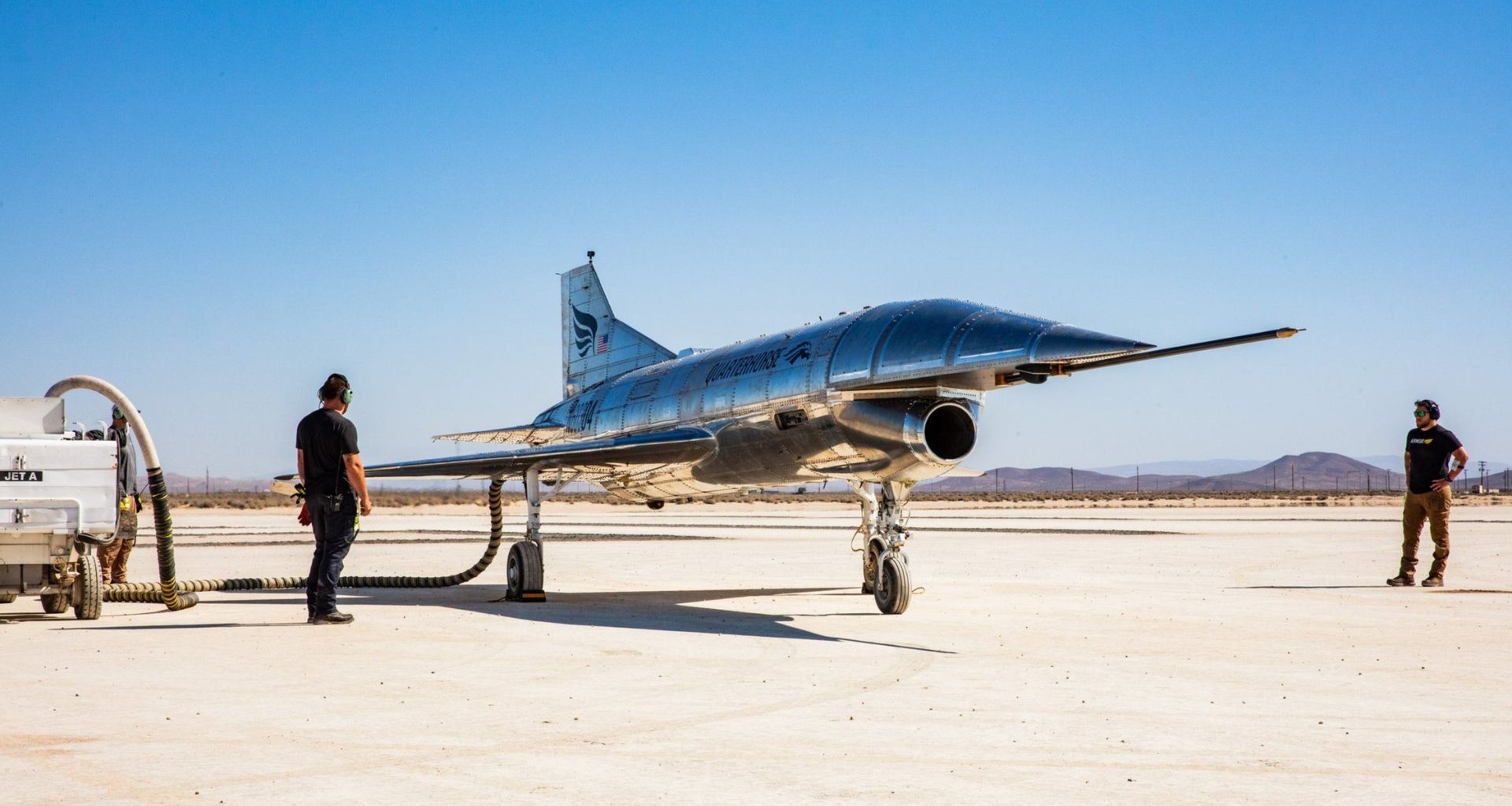 Jato hipersônico Quarterhorse Mk 1 atinge velocidade de 240 km/h em teste sem piloto