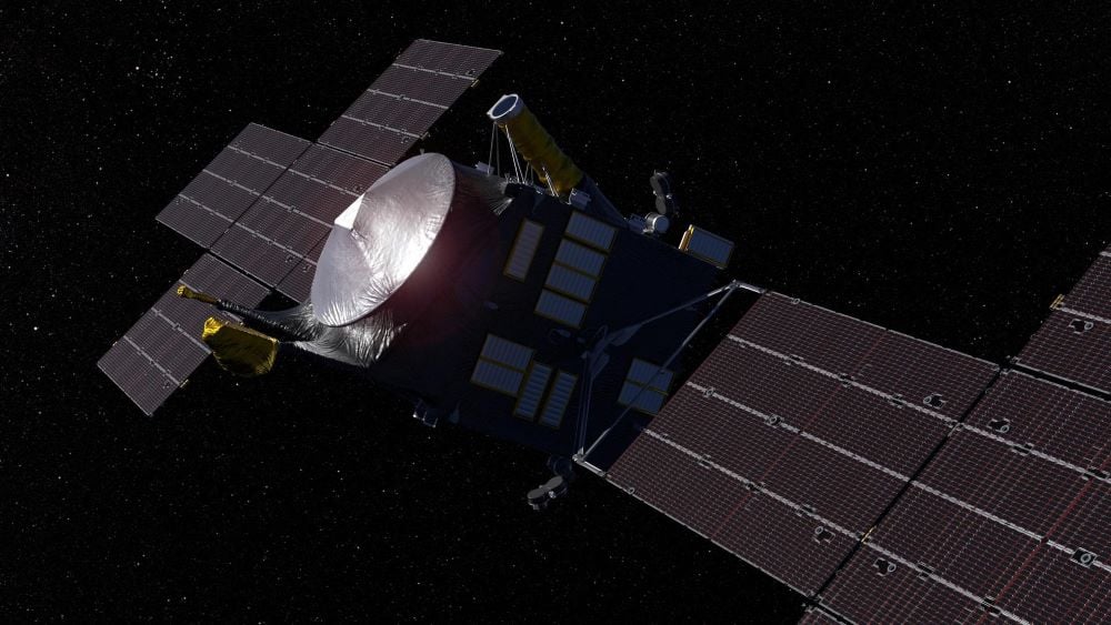 NASA conserta problema de propulsão em missão ao asteroide Psyche