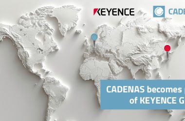 CADENAS é comprada pela KEYENCE para fortalecer plataforma de engenharia 3D