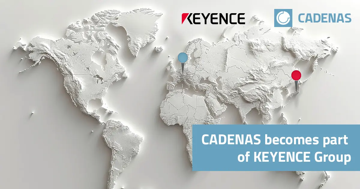 CADENAS é comprada pela KEYENCE para fortalecer plataforma de engenharia 3D