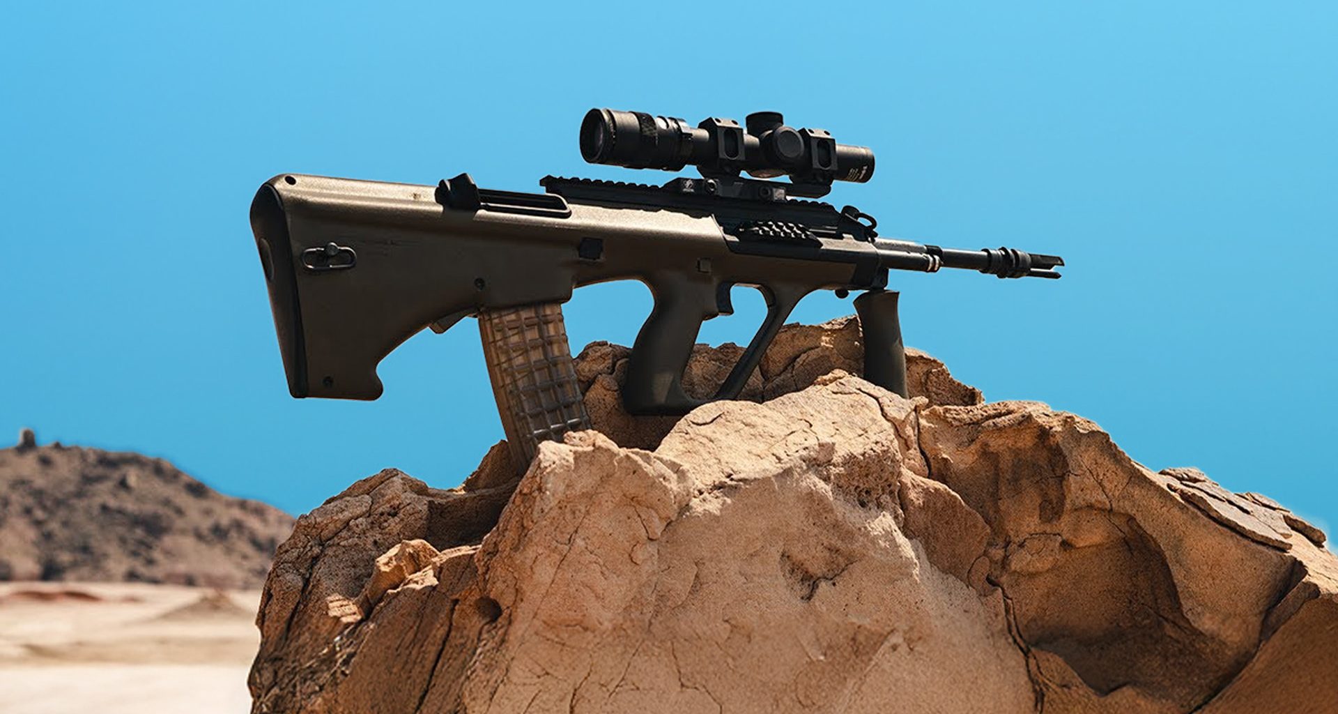 Steyr AUG: O Fuzil Bullpup que Revolucionou a Guerra Moderna