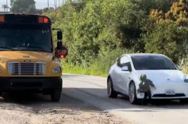 Carro robô da Tesla atropela boneco do tamanho de criança em teste assustador