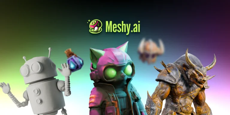 IA revoluciona modelagem 3D: Google lança Meshy, ferramenta gratuita que gera modelos a partir de imagens
