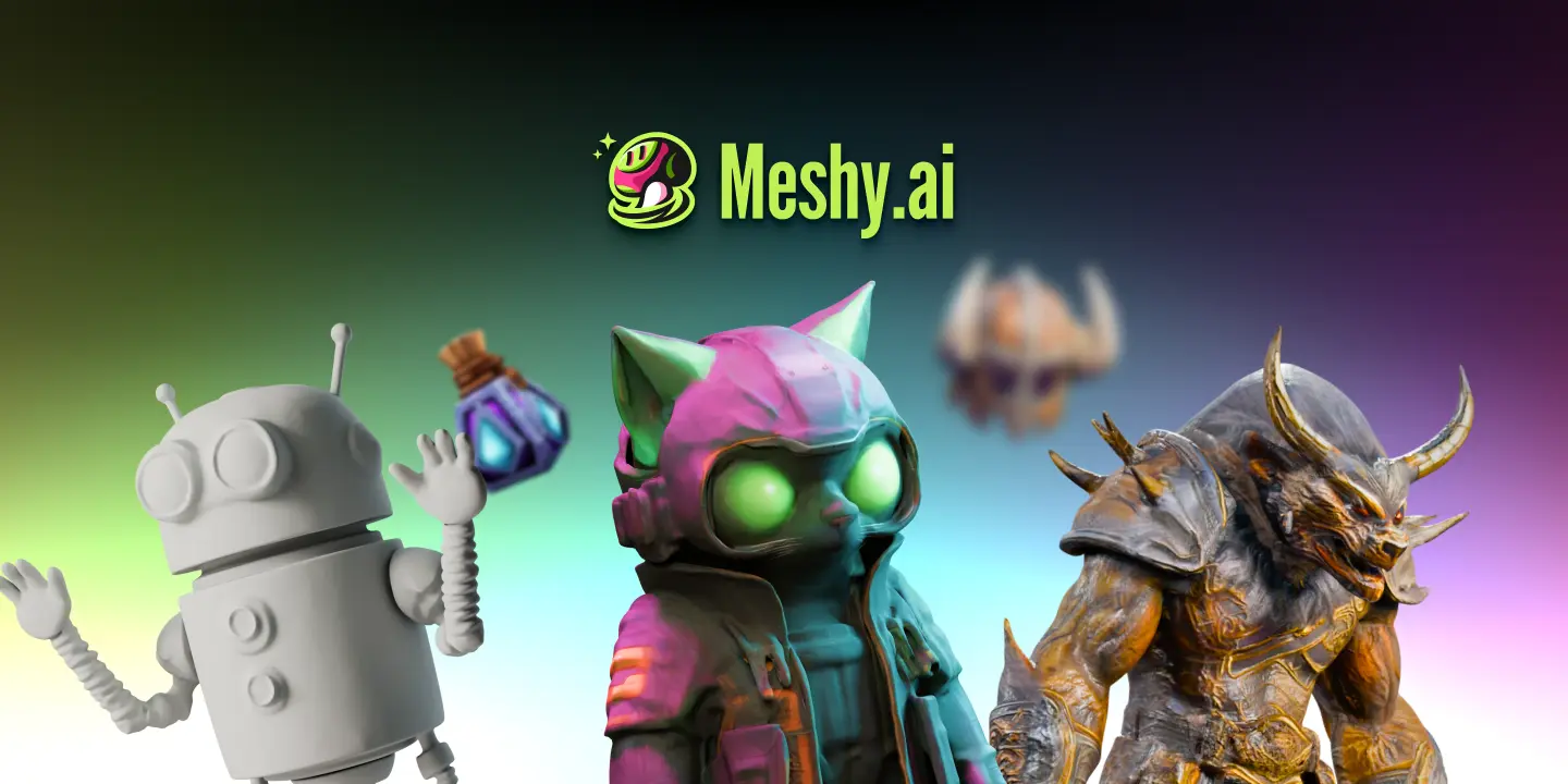 IA revoluciona modelagem 3D: Google lança Meshy, ferramenta gratuita que gera modelos a partir de imagens
