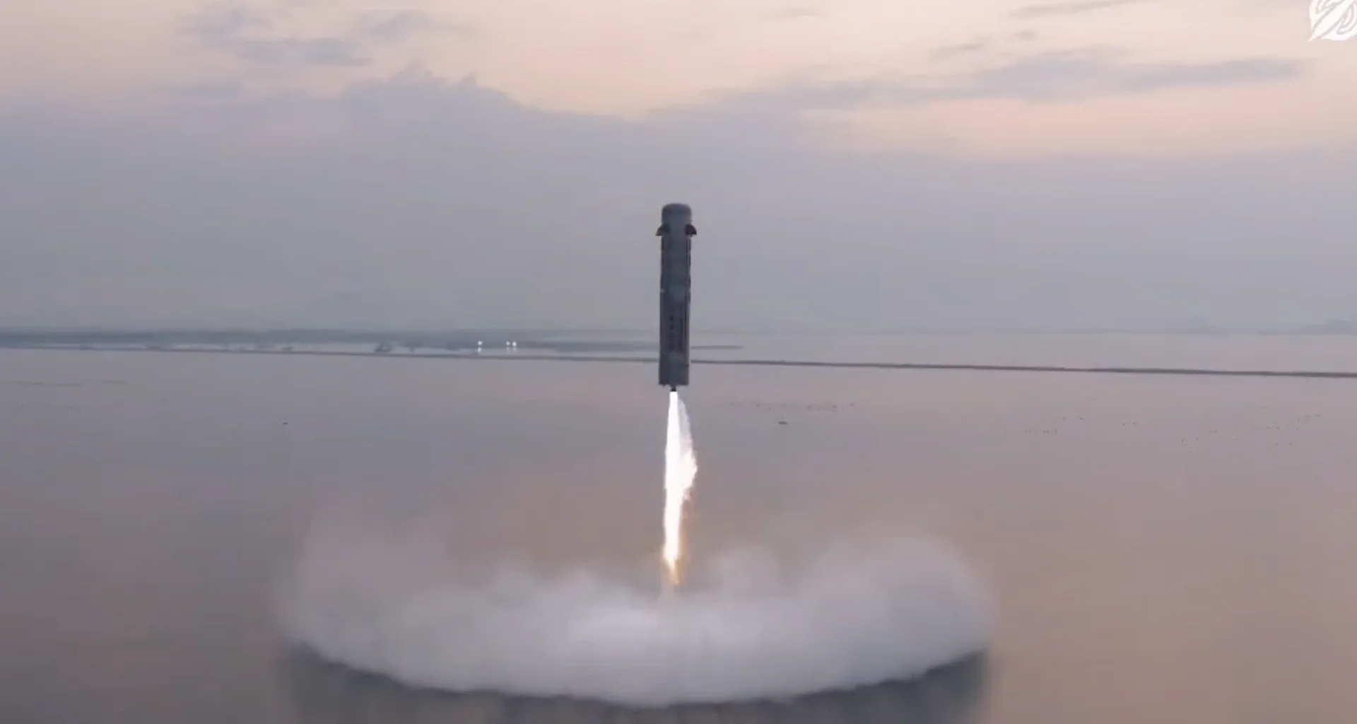 Empresa chinesa rival da SpaceX faz teste bem-sucedido de foguete reutilizável no mar
