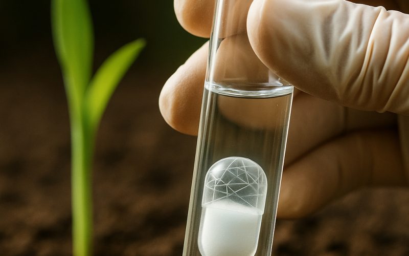 Encapsulamento de Gás em Nanoestruturas Pode Redefinir a Resiliência das Lavouras à Seca
