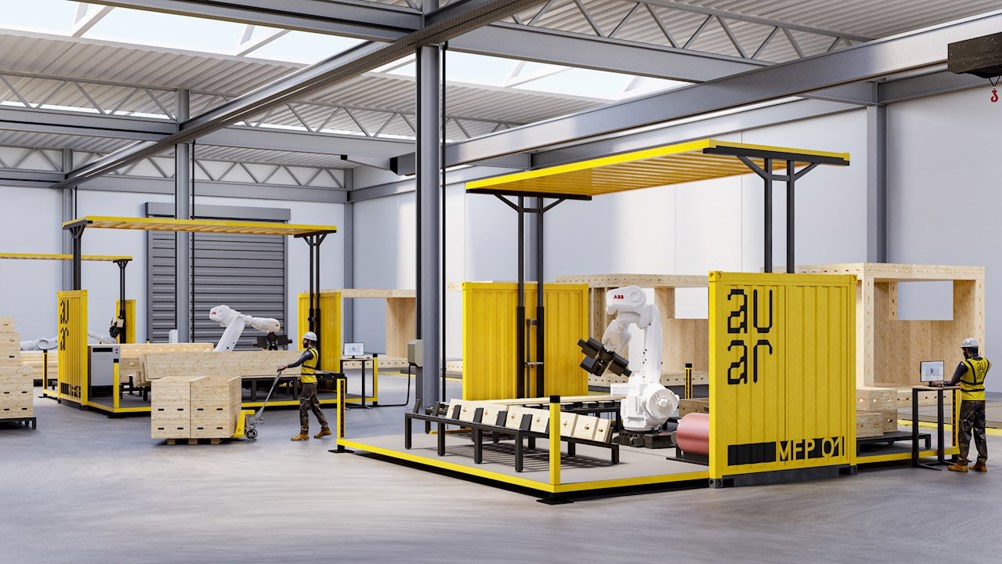 Startup britânica usa IA e automação para construir casas mais rápido e barato