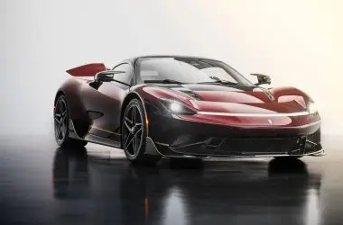 Supercarro elétrico italiano celebra 95 anos de design automotivo com elegância e inovação