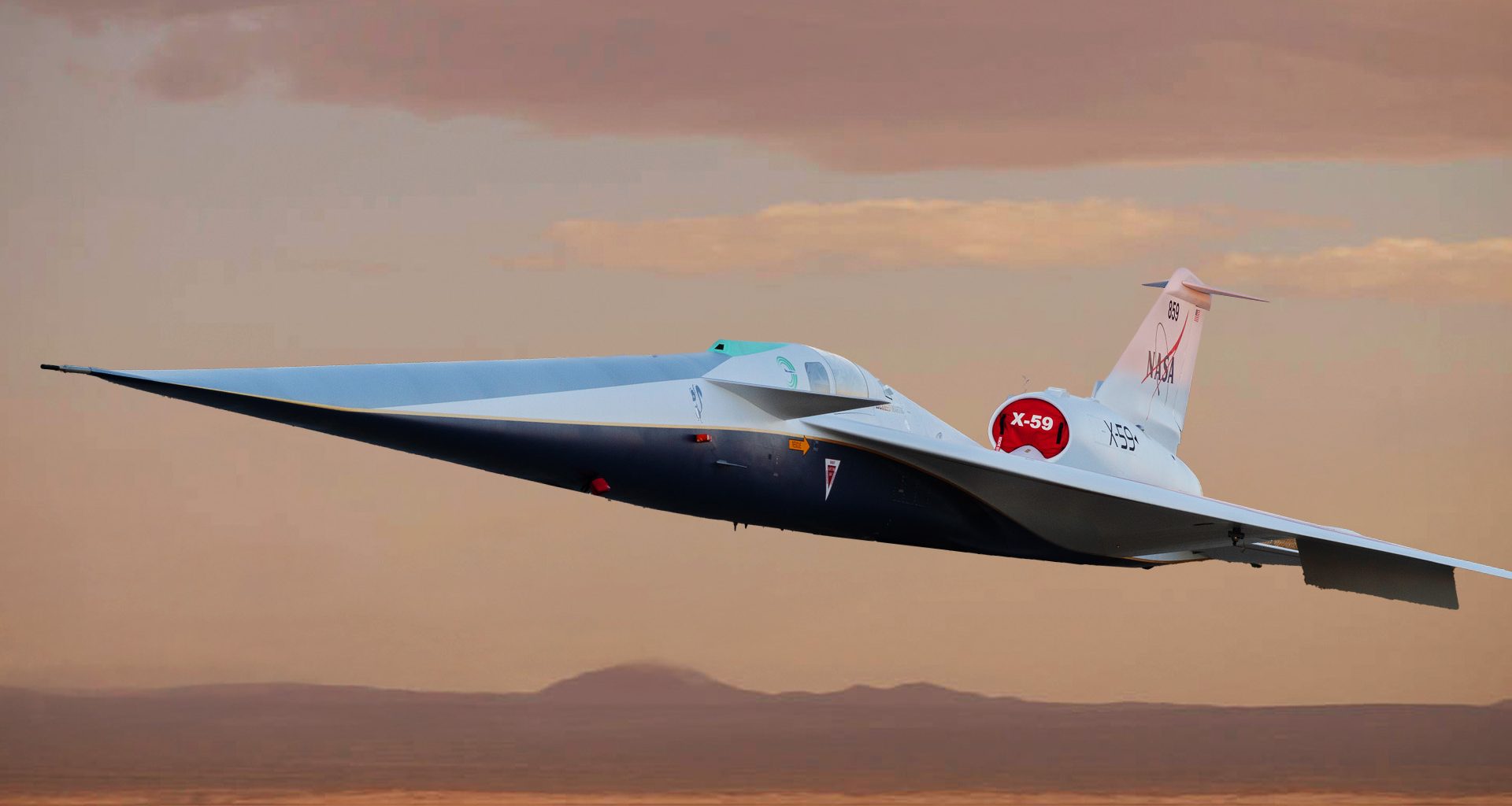 NASA explica o X-59: nova aeronave supersônica promete revolucionar viagens aéreas