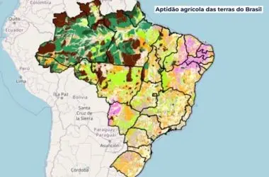 Novo mapeamento revela regiões com maior potencial agrícola do Brasil, capacidade produtiva surpreende