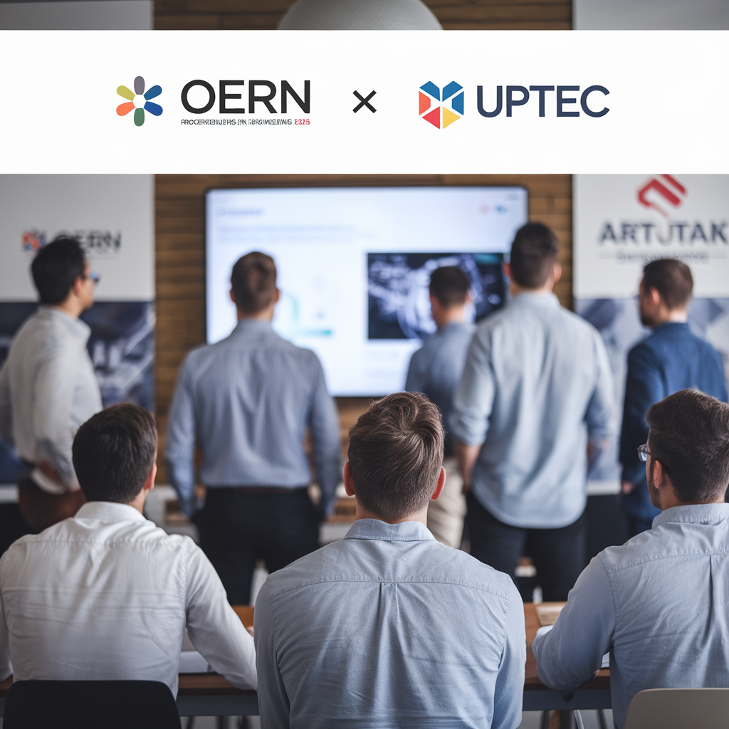 Programa de Empreendedorismo em Engenharia 2025 une OERN e UPTEC para capacitar profissionais em desafios reais.