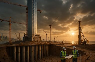 A tecnologia oculta que torna possível erguer prédios gigantes em solo arenoso e instável do nosso litoral