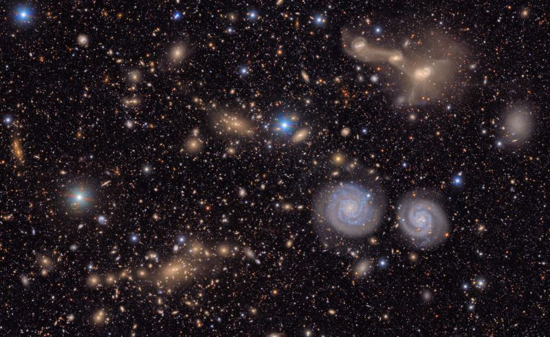 Primeira imagem do Observatório Rubin revela universo em constante transformação