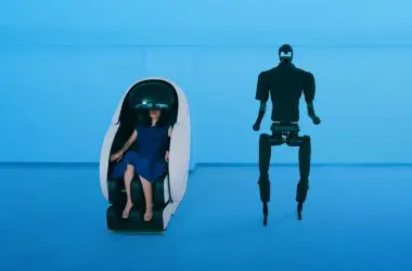 Controle um robô simplesmente sentando nesta cadeira