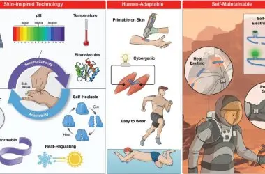 Material eletrônico que se cura sozinho imita pele humana usando mistura de grafeno e polímero