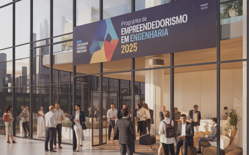 Programa de Empreendedorismo em Engenharia 2025 inova com cursos híbridos e parcerias com empresas do setor tecnológico.