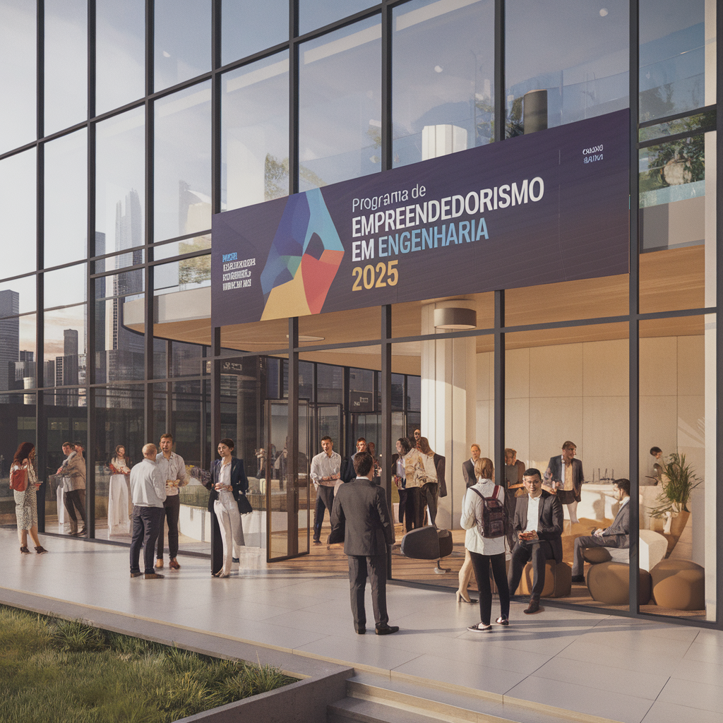 Programa de Empreendedorismo em Engenharia 2025 inova com cursos híbridos e parcerias com empresas do setor tecnológico.