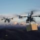 Novo drone de carga da DJI recarrega em 9 minutos e transporta 80 kg facilmente