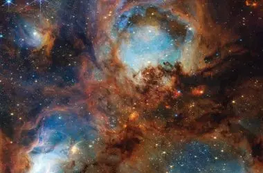 Webb celebra 3 anos e revela a Nebulosa Pata de Gato como nunca vista antes.