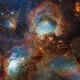 Webb celebra 3 anos e revela a Nebulosa Pata de Gato como nunca vista antes.