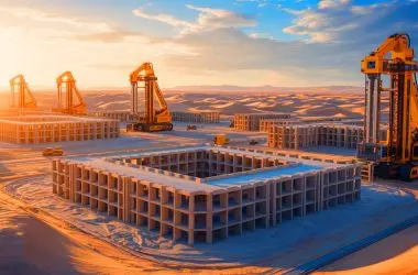 Feito de areia: Catar ergue o maior monumento 3D do mundo e revoluciona a construção sustentável.