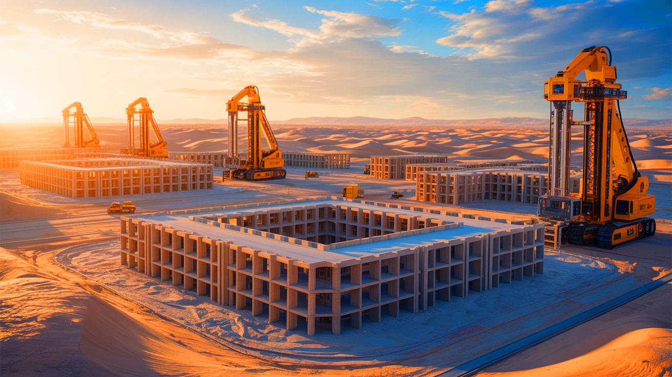 Feito de areia: Catar ergue o maior monumento 3D do mundo e revoluciona a construção sustentável.