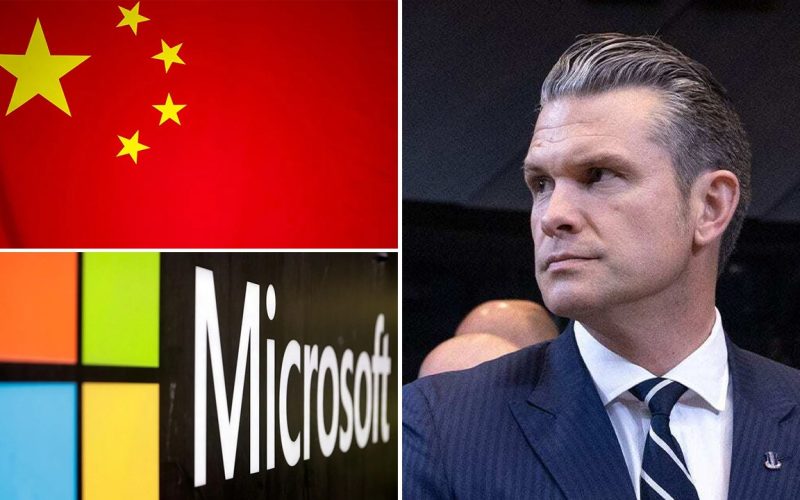Pentágono vai investigar uso de engenheiros chineses pela Microsoft em sistemas militares sensíveis dos EUA
