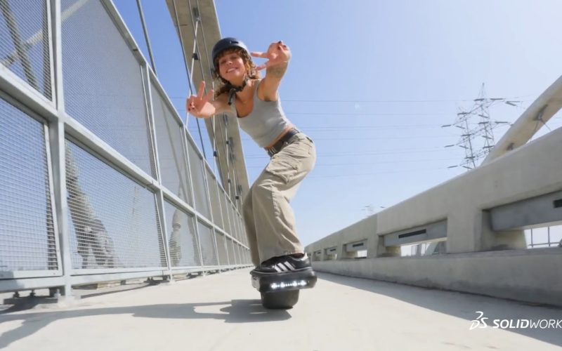 Como a Future Motion criou o skate elétrico de uma roda Onewheel usando SOLIDWORKS