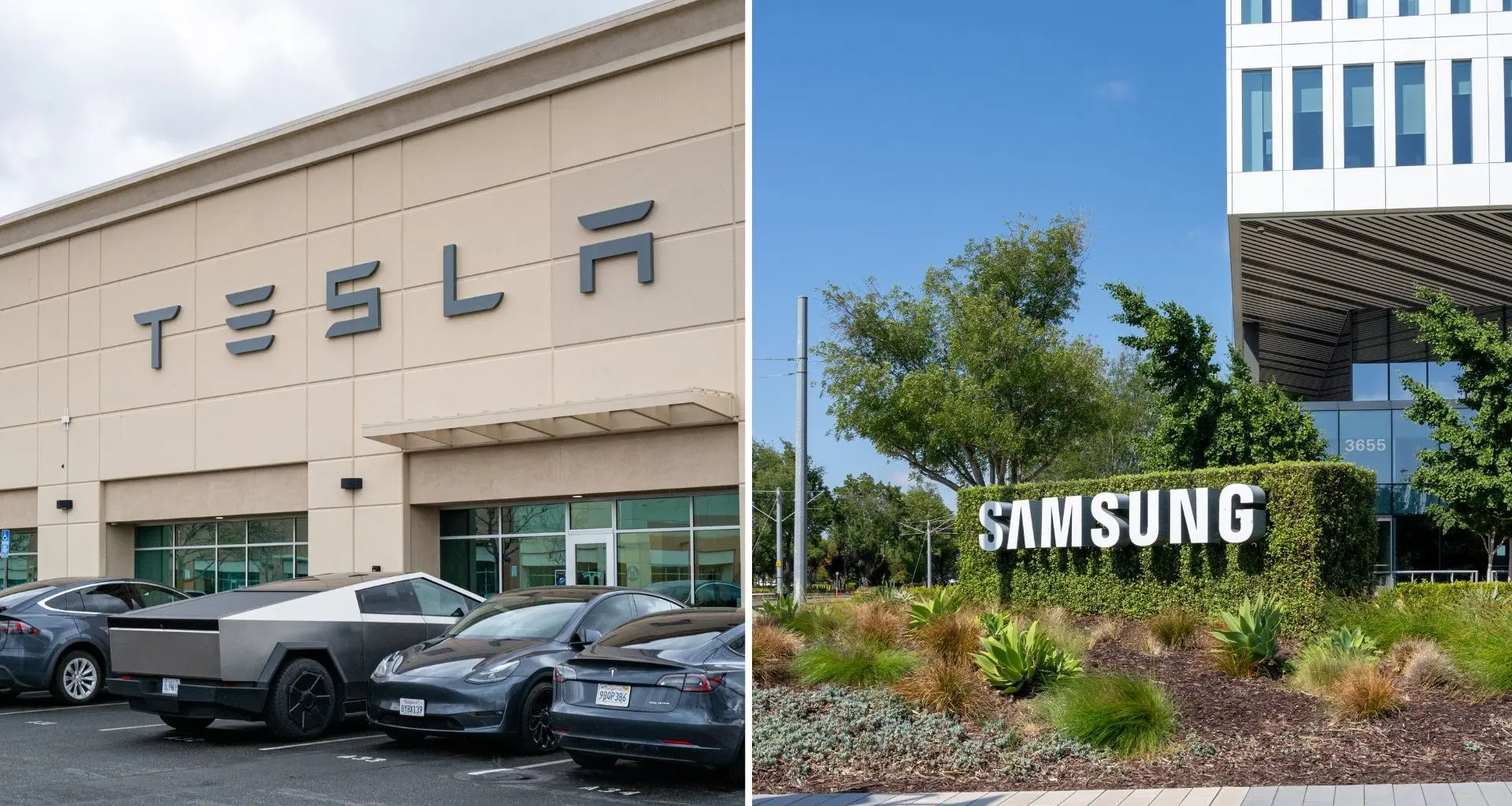 Tesla fecha parceria de R$ 80 bilhões com Samsung para fornecimento dos novos chips dos carros elétricos