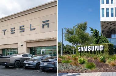 Tesla fecha parceria de R$ 80 bilhões com Samsung para fornecimento dos novos chips dos carros elétricos