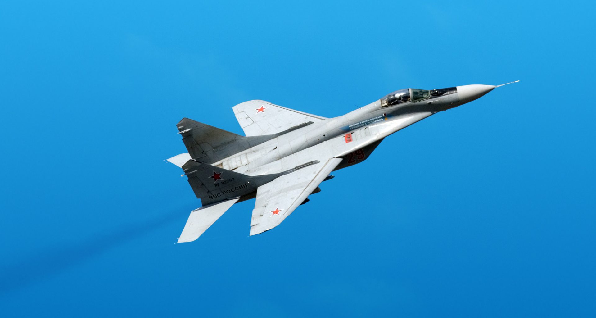 MiG-29 Fulcrum: A resposta russa ao F-16