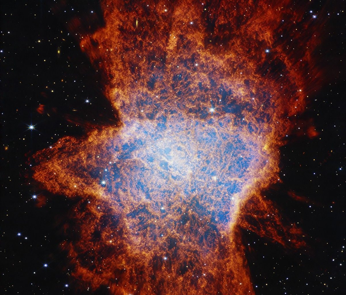 Telescópio Webb da NASA revela detalhes surpreendentes de nebulosa planetária complexa