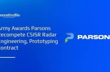 Exército americano renova contrato com a Parsons para radares de alta tecnologia.