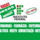 3,8 mil vagas gratuitas no IFPR: engenharia, farmácia, enfermagem, educação física, direito e mais cursos