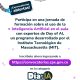 Convite reforçado para o Dia da Inteligência Artificial na sua escola. Participe