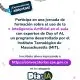 Convite reforçado para o Dia da Inteligência Artificial na sua escola. Participe