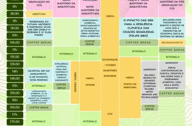 Semana Acadêmica de Engenharia Sanitária e Ambiental acontece em 25 de agosto de 2025