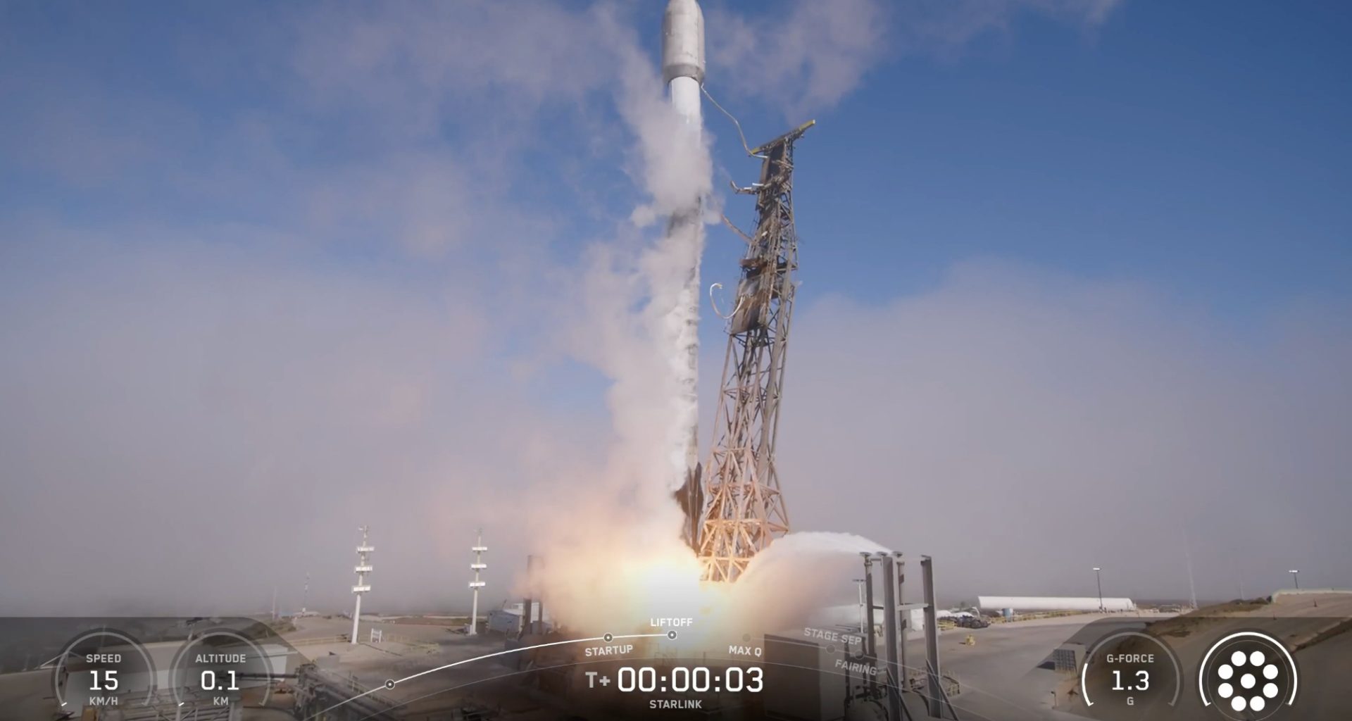 SpaceX lança 24 satélites Starlink ao espaço em novo lançamento histórico direto da Califórnia