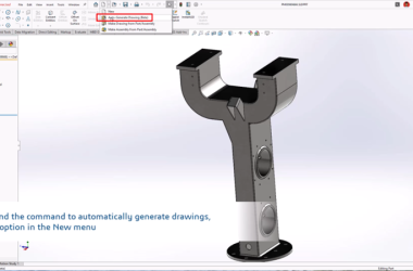 Chega de folha em branco: Conheça a nova experiência de desenho automático no SOLIDWORKS
