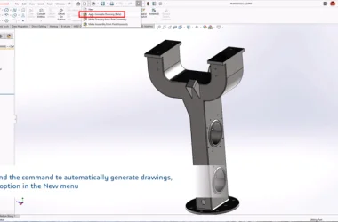 Chega de folha em branco: Conheça a nova experiência de desenho automático no SOLIDWORKS