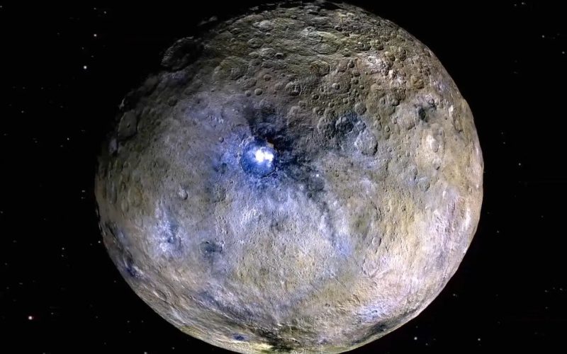 NASA descobre energia misteriosa em planeta-anão Ceres que pode ter gerado vida alienígena