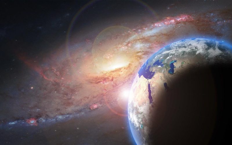 A vida na Terra pode ter surgido graças a uma colisão gigantesca