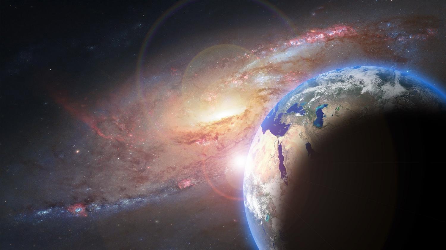 A vida na Terra pode ter surgido graças a uma colisão gigantesca