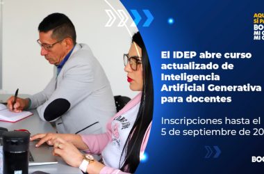IDEP abre inscrições para curso gratuito de Inteligência Artificial para professores! Participe já!