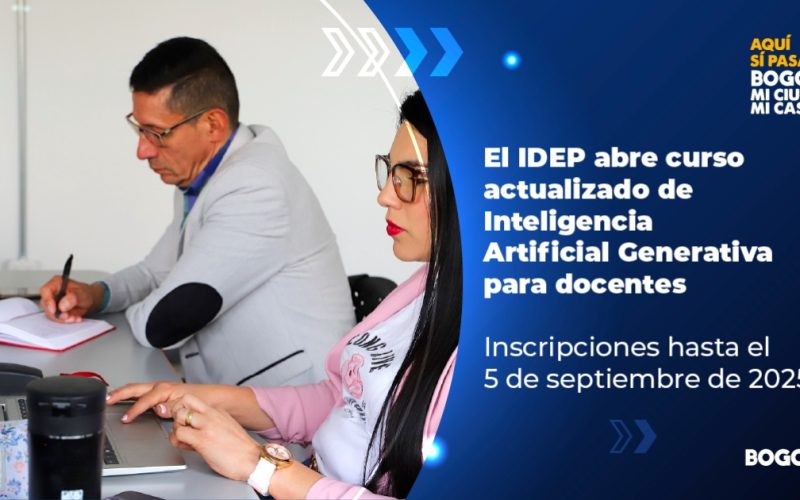 IDEP abre inscrições para curso gratuito de Inteligência Artificial para professores! Participe já!