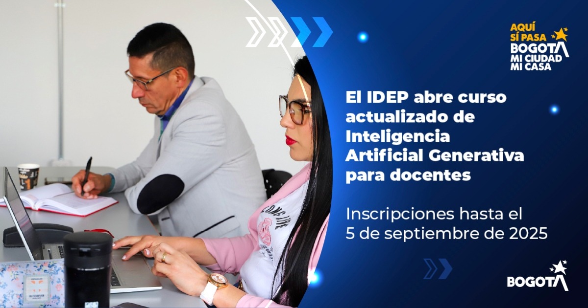 IDEP abre inscrições para curso gratuito de Inteligência Artificial para professores! Participe já!